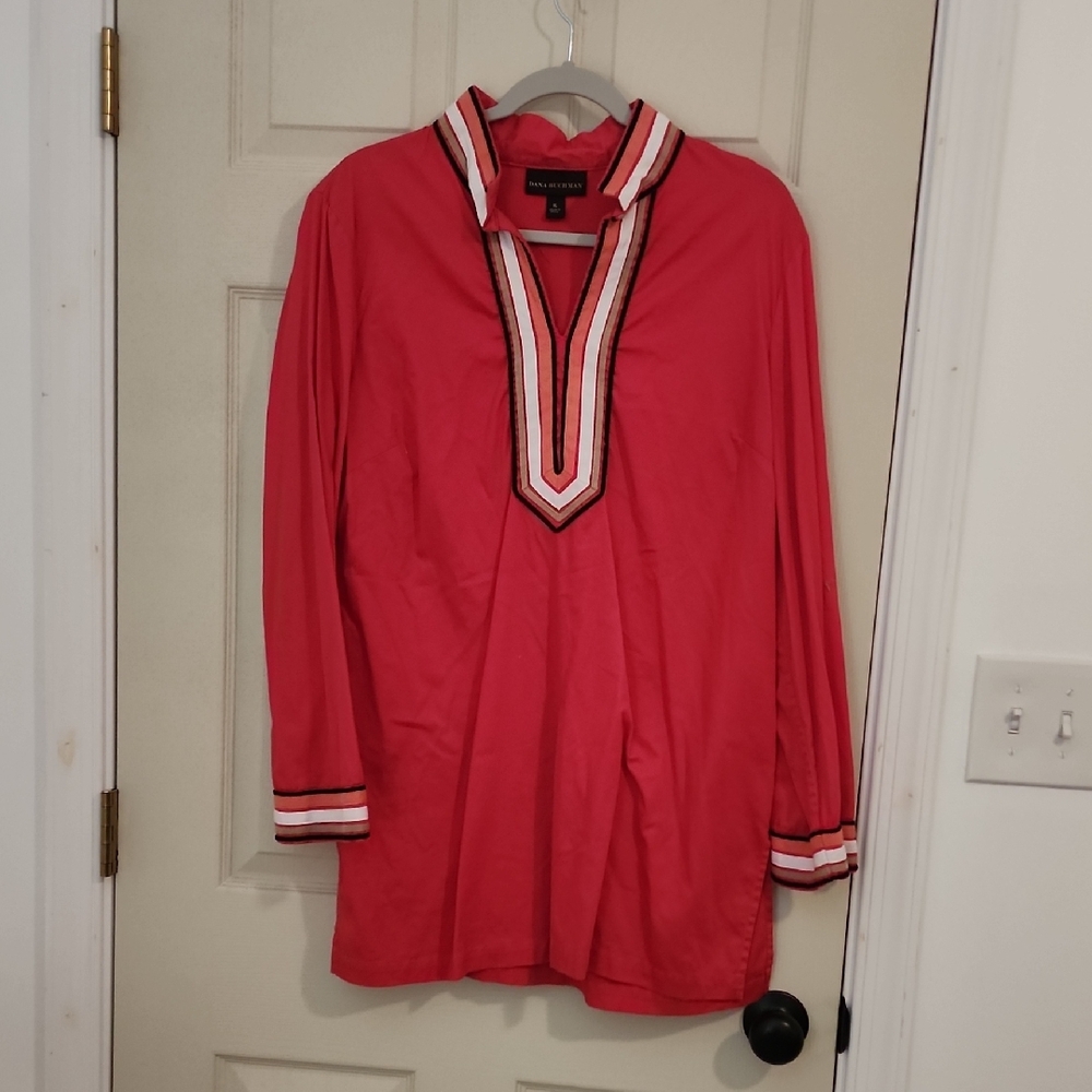 Dana Buchman Vibrant Red Top
